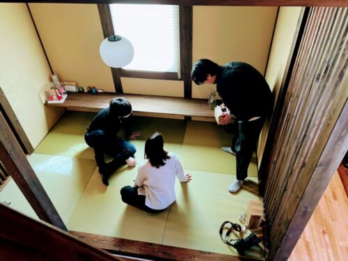 入居後撮影という、うれしい時間